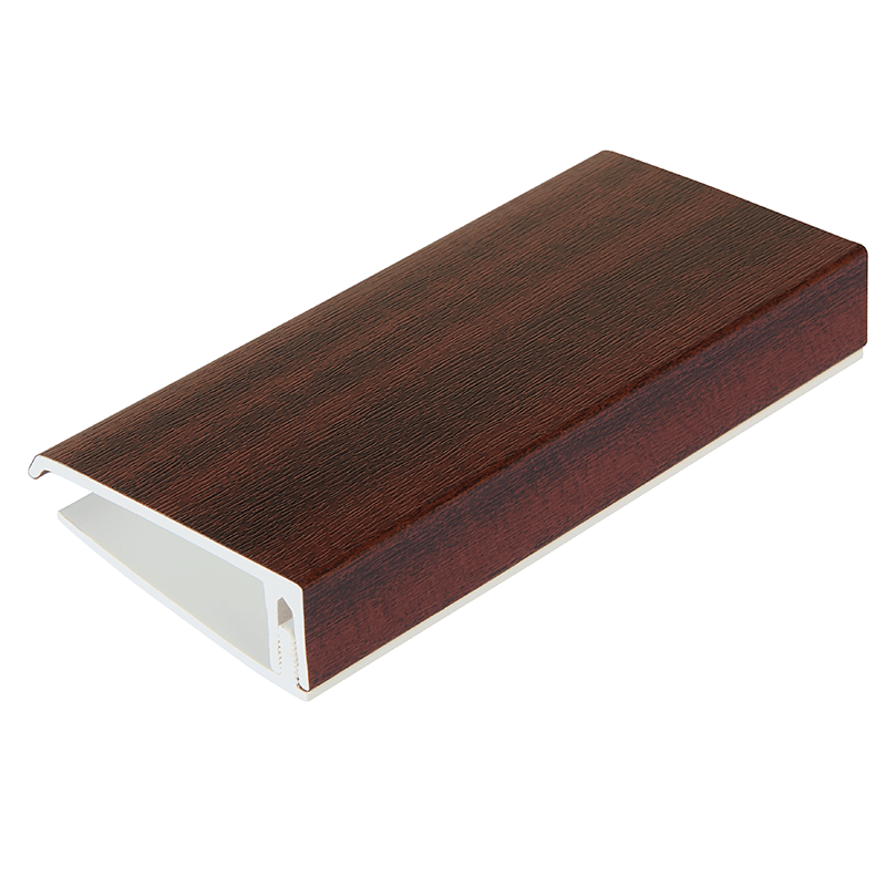 2-Part Universal Channel Cladding Trim Mahogany 5m (M/F) image